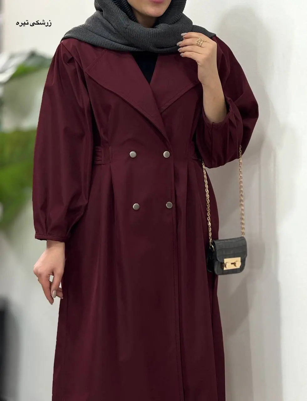 بارونی بلند ضد آب سمن